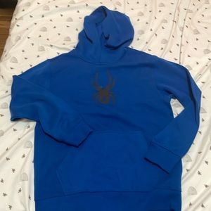 Blue Spyder hoodie